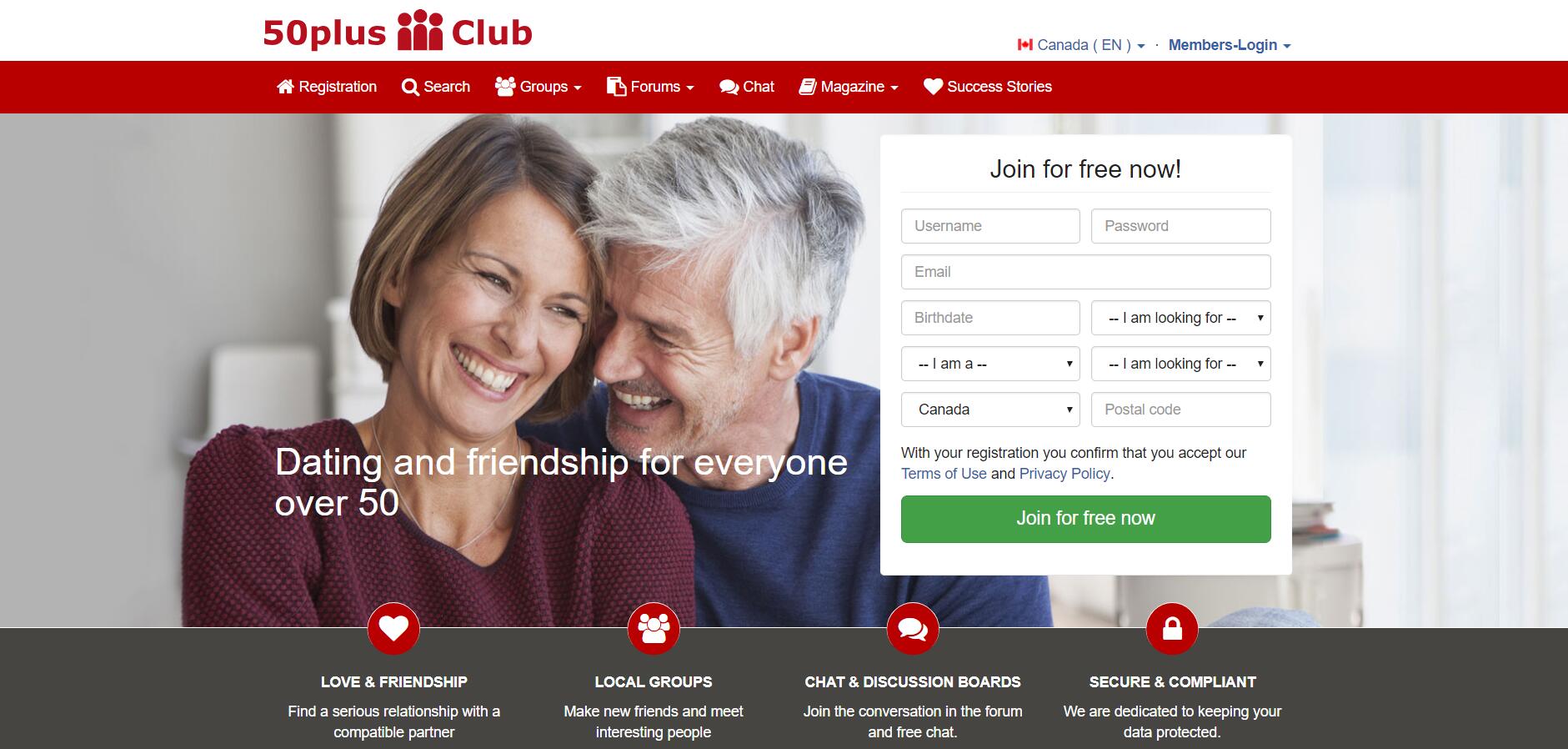 Senior Dating Site for Gay Singles